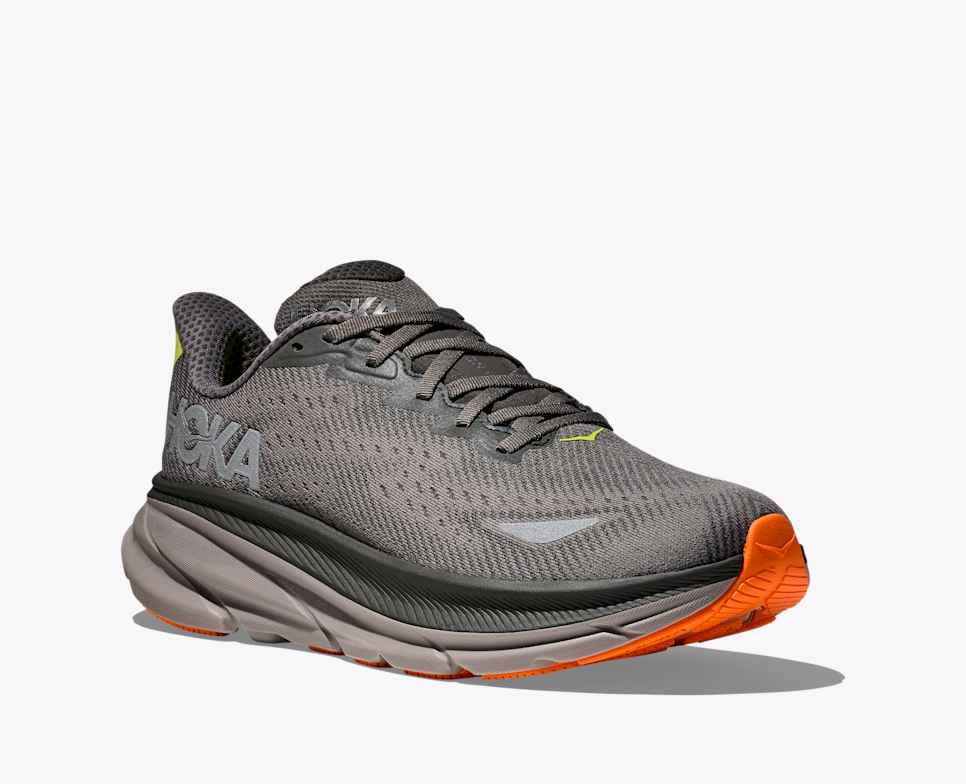 Mens Clifton 9 Gore-Tex (Asphalt Grey/Gravel)