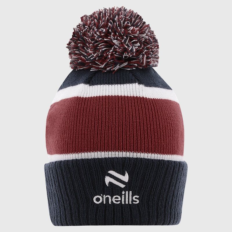 Galway GAA Kids' Dynamo Bobble Hat (Marine/Maroon/White)