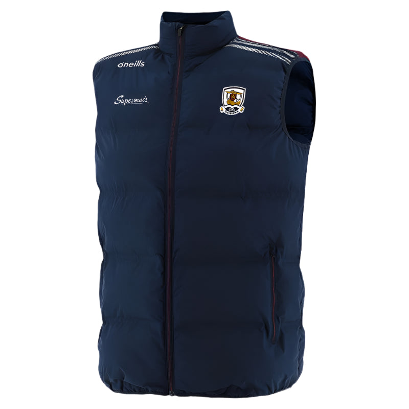 Galway GAA Dynamo Adults Padded Gilet (Marine/Maroon/White)