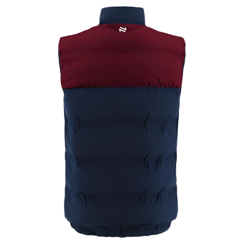 Galway GAA Dynamo Adults Padded Gilet (Marine/Maroon/White)