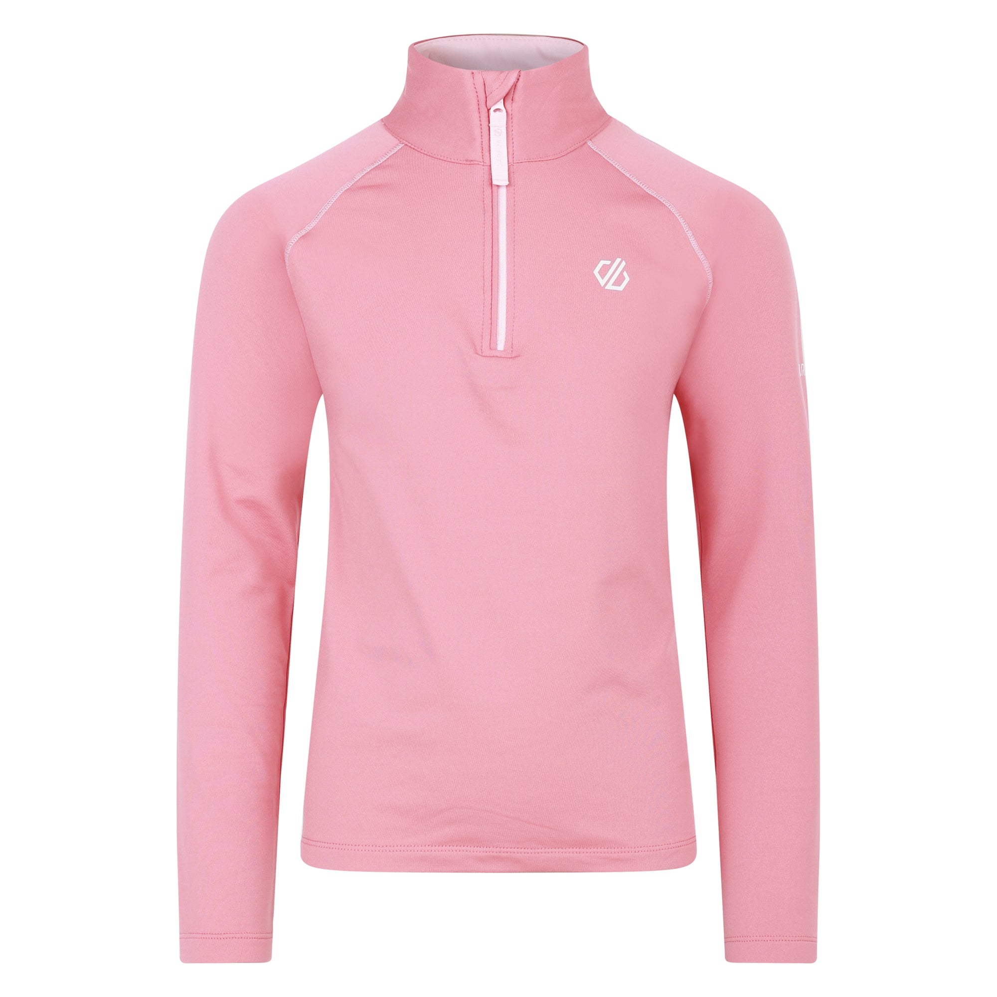 Girls Consist II Recycled Core Stretch Half Zip (Dusty Rose)