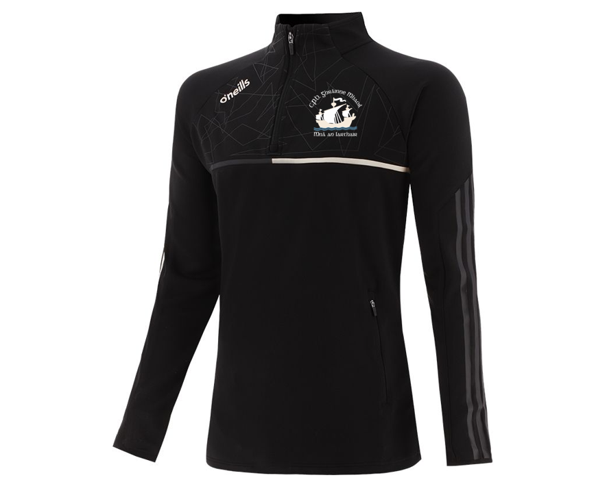 Grainne Mhaols Synergy Half Zip Top (Black/White)