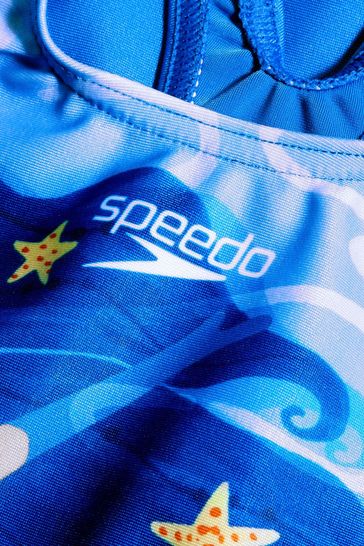 Infant girls Swimsuit (Blue)
