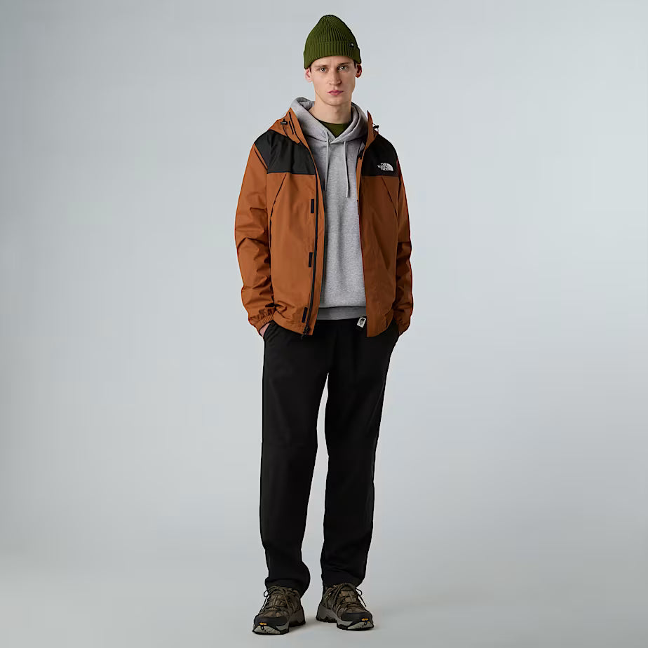 Mens Antora Jacket (Burnt Umber/TNF Black)