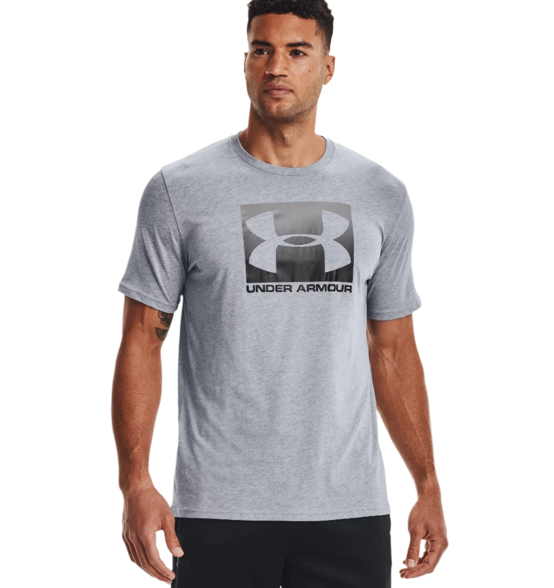 Mens Boxed Sportstyle T-Shirt (Grey)