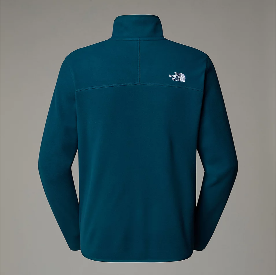 Mens 100 Glacier 1/4 Zip Fleece (Midnight Petrol)