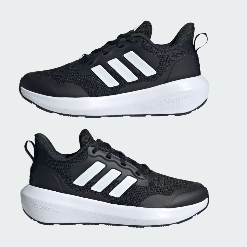 Kids FortaRun 3.0 (Core Black/Cloud White)