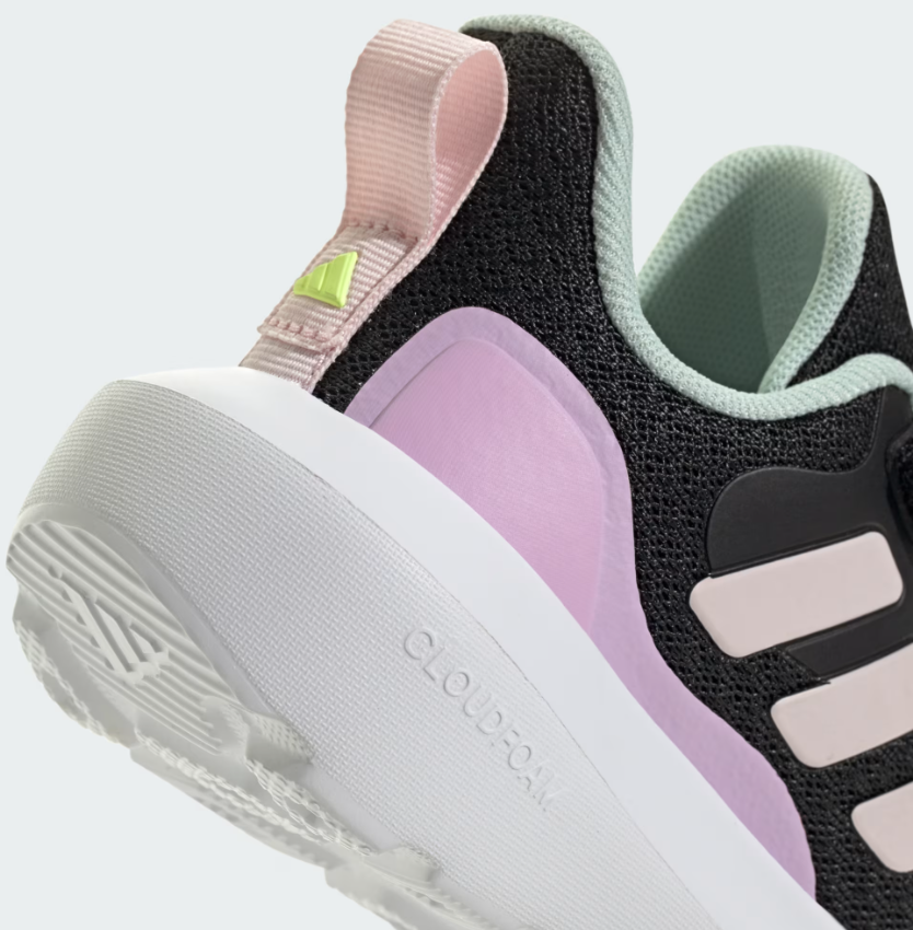 Kids Fortarun 3.0 (Core Black/Clear Mint/Clear Pink)
