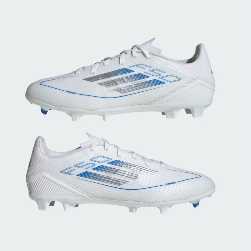 F50 League FG/MG (Cloud White/Silver Metallic/Blue)
