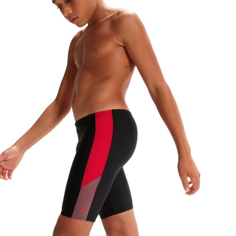 Kids Dive Jammer (Black/Red)