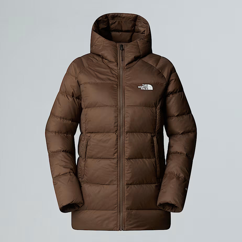 Womens Hyalite Down Hooded Parka (Smokey Brown) – Gannon's Sport