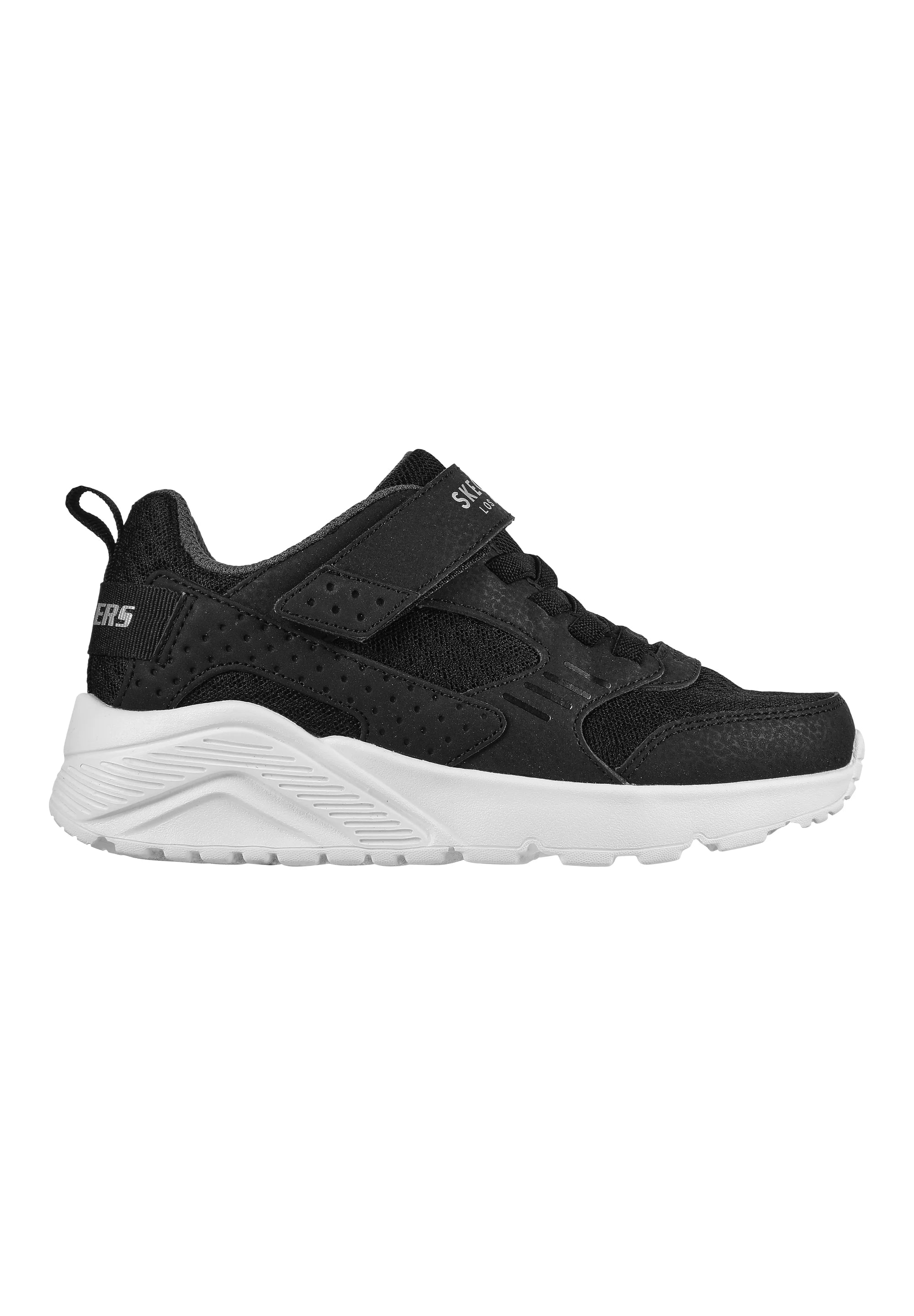 Kids Zelton Trainers (Black/White)
