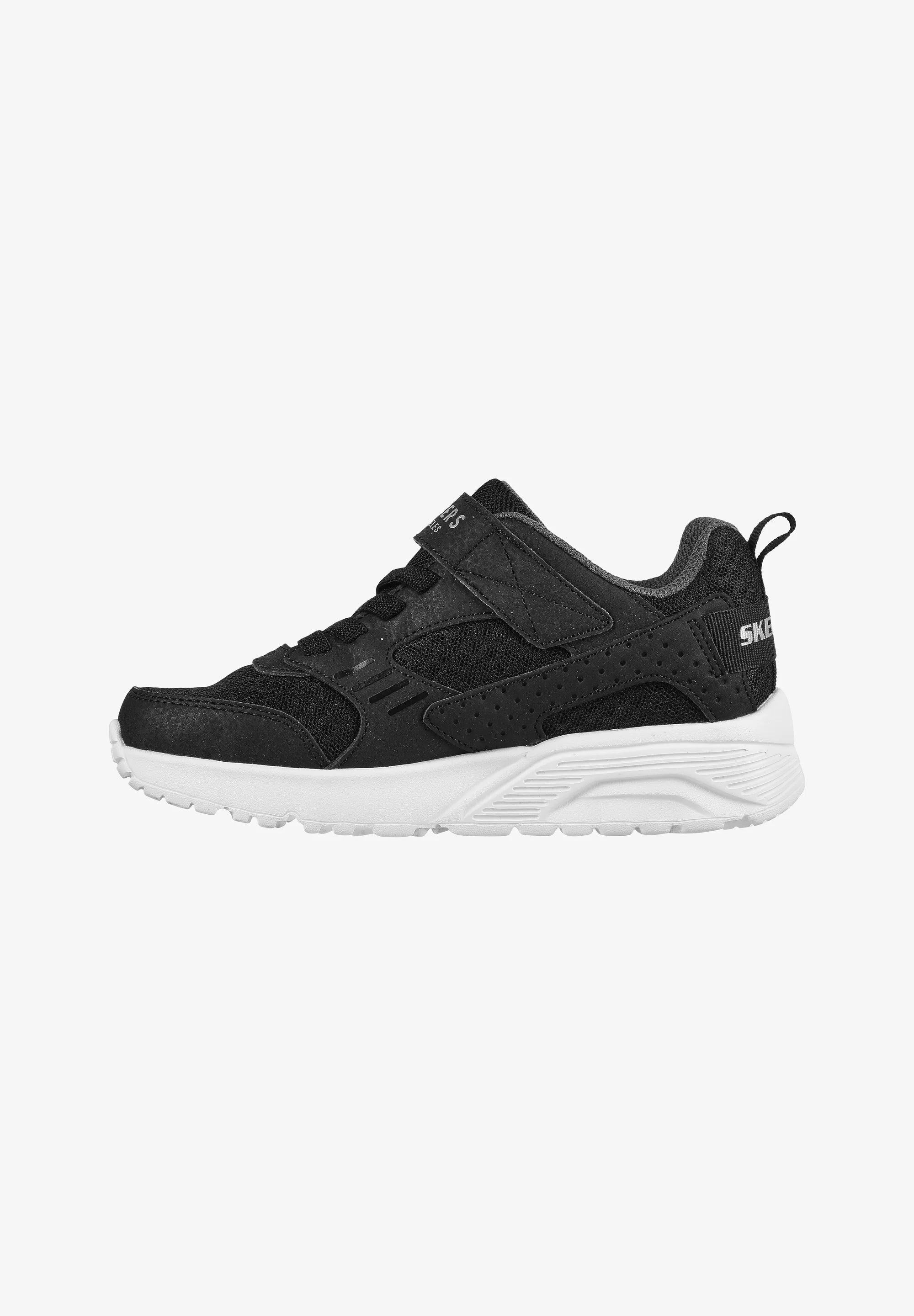 Kids Zelton Trainers (Black/White)