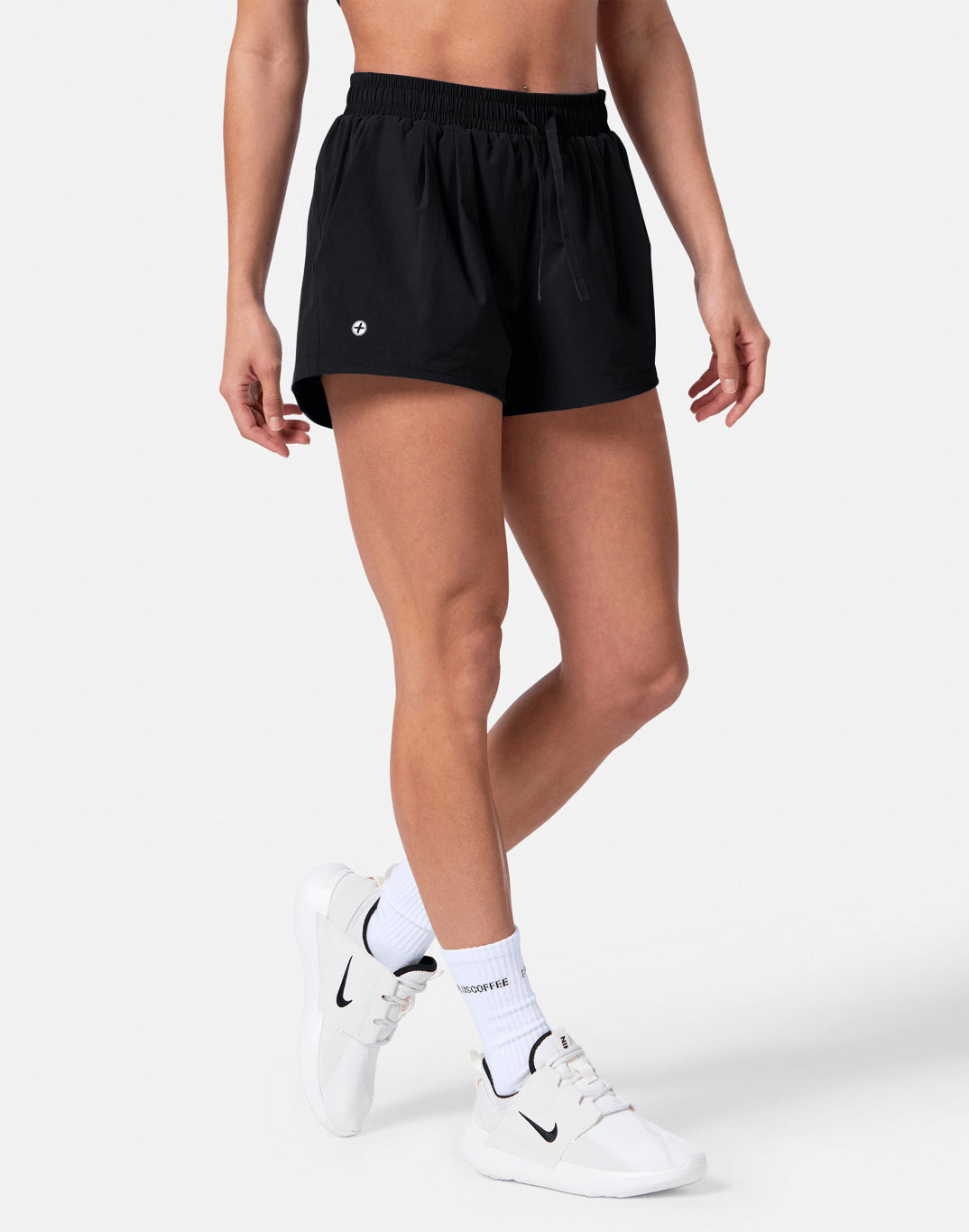 Womens Contender 3" Shorts (Black)