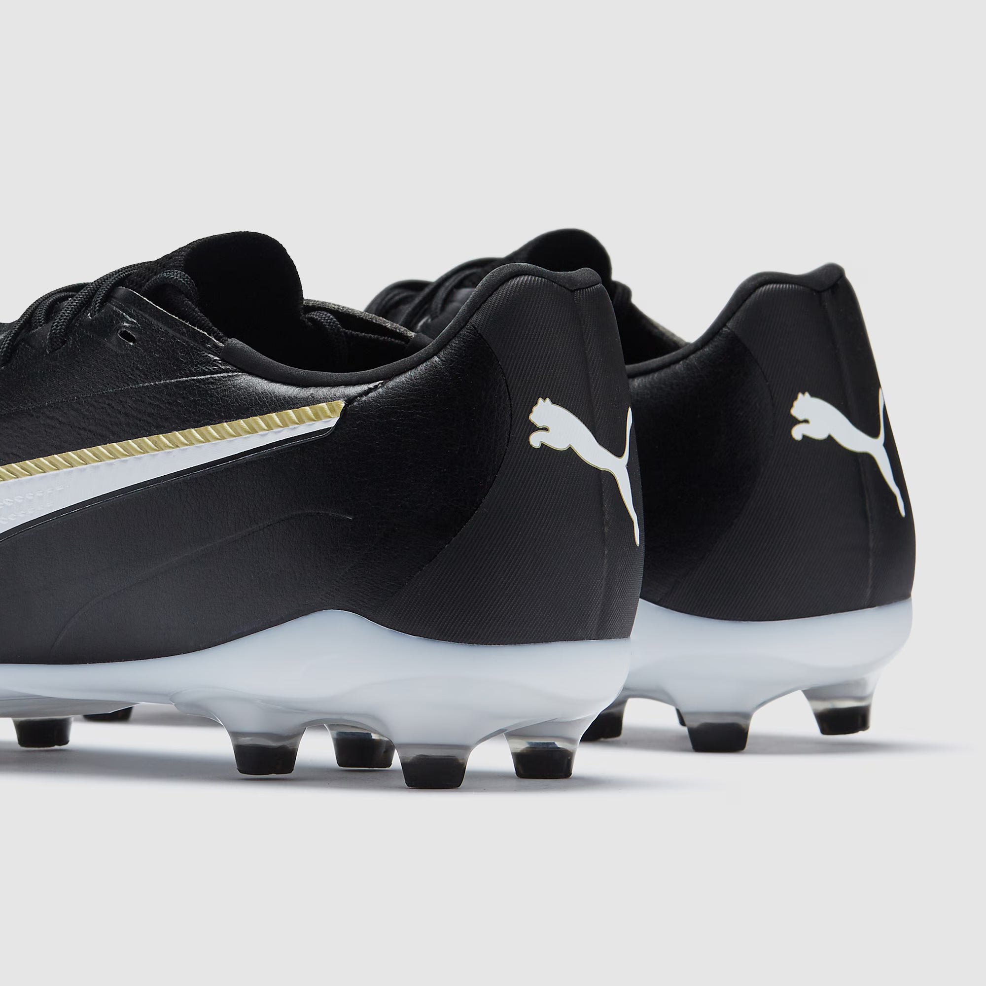 Junior King 20 Play Football Boots (Black/White)