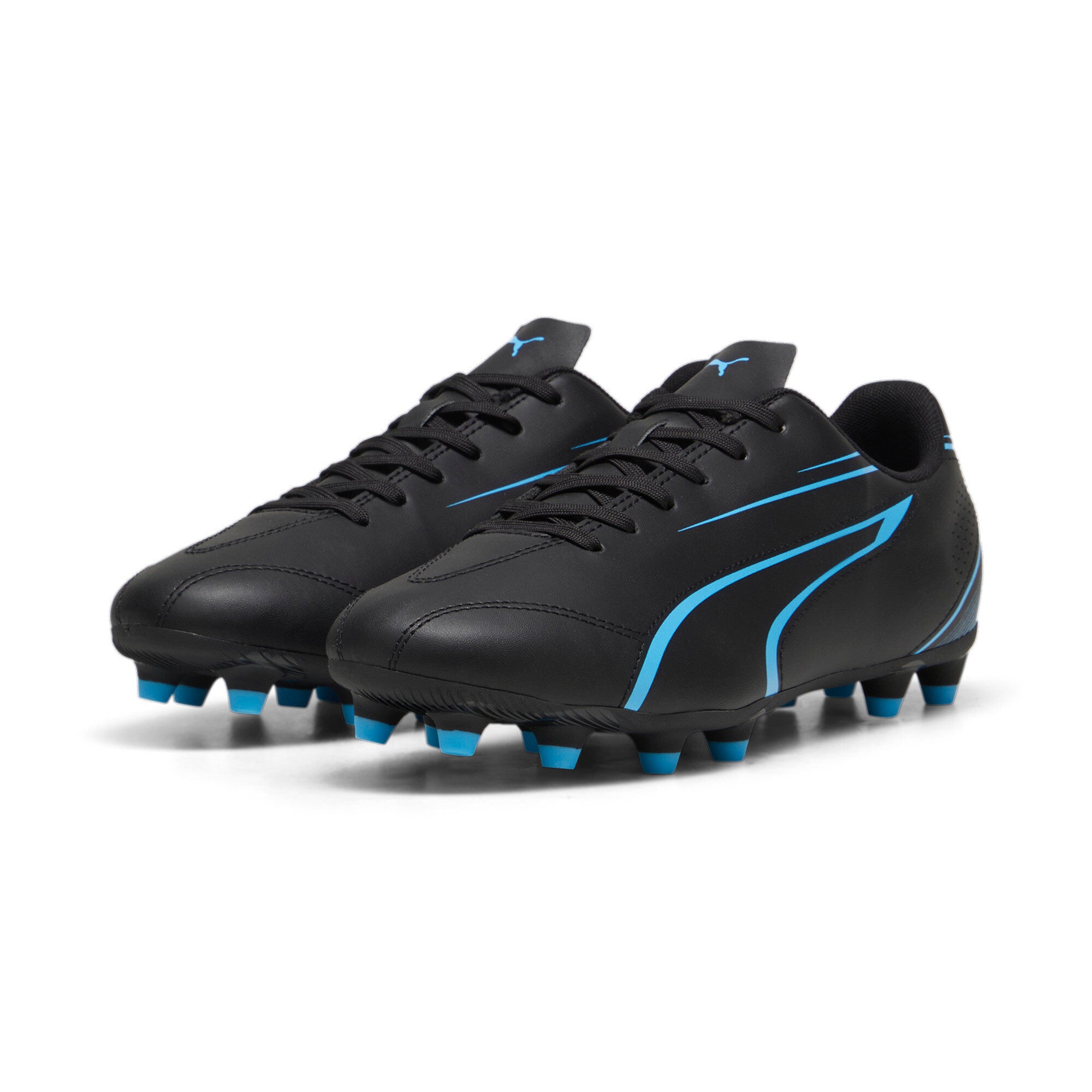 Vitoria FG/AG Football Boots (Black/Blue)