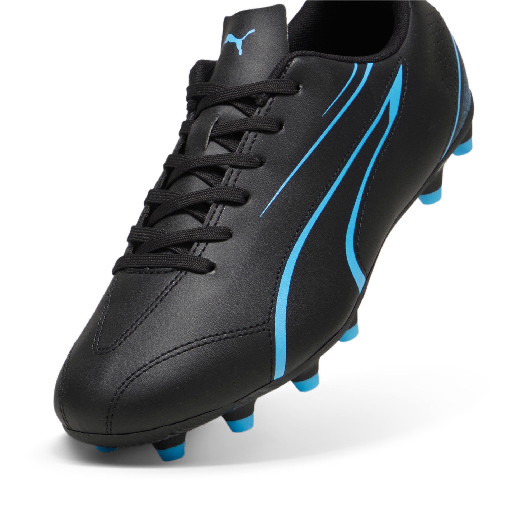 Vitoria FG/AG Football Boots (Black/Blue)