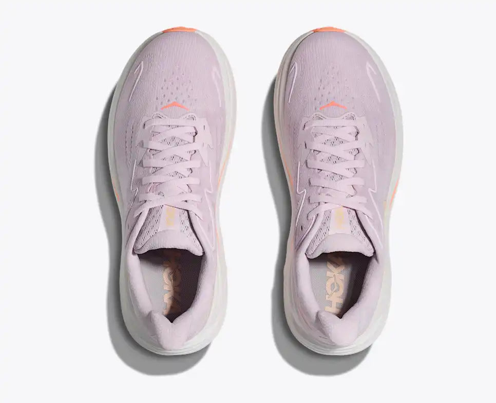 Womens Clifton 10 (Lilac Cream/Tangerine Glow)