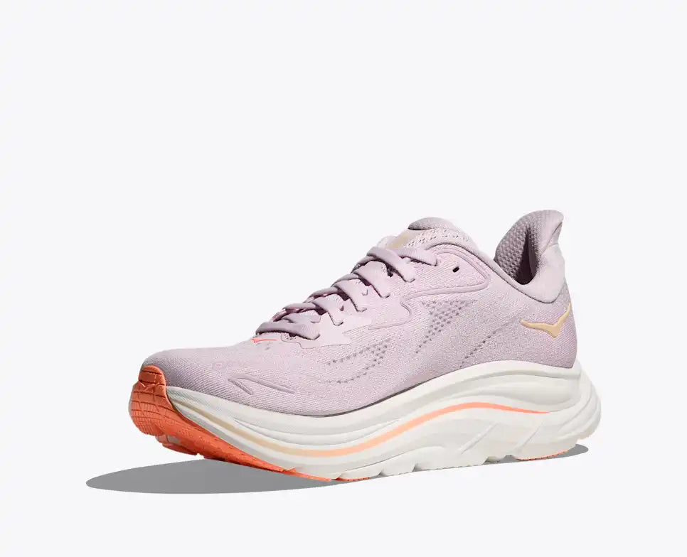 Womens Clifton 10 (Lilac Cream/Tangerine Glow)