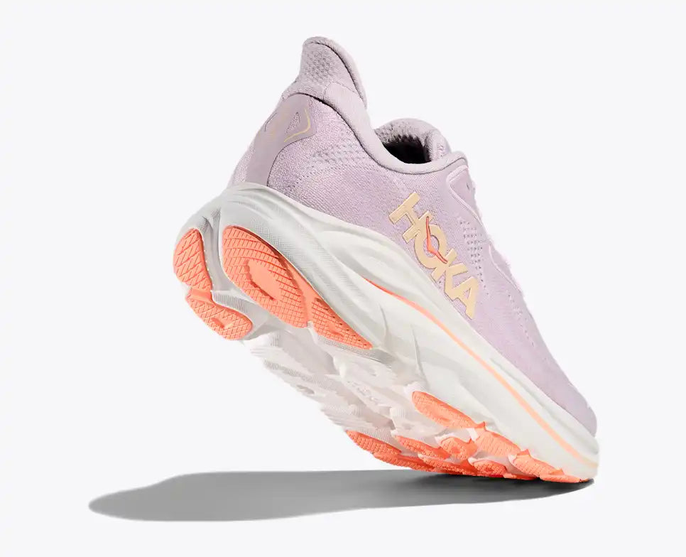 Womens Clifton 10 (Lilac Cream/Tangerine Glow)