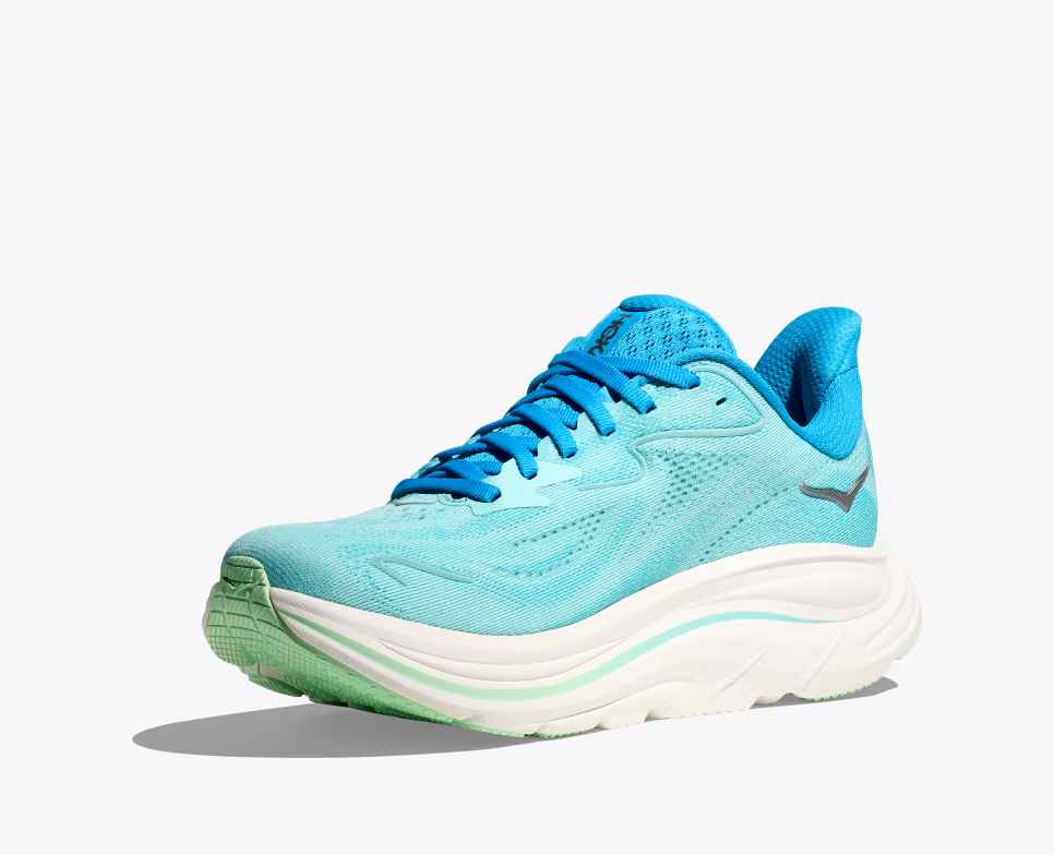 Womens Clifton 10 (Skyward Blue/Cielo Blue)