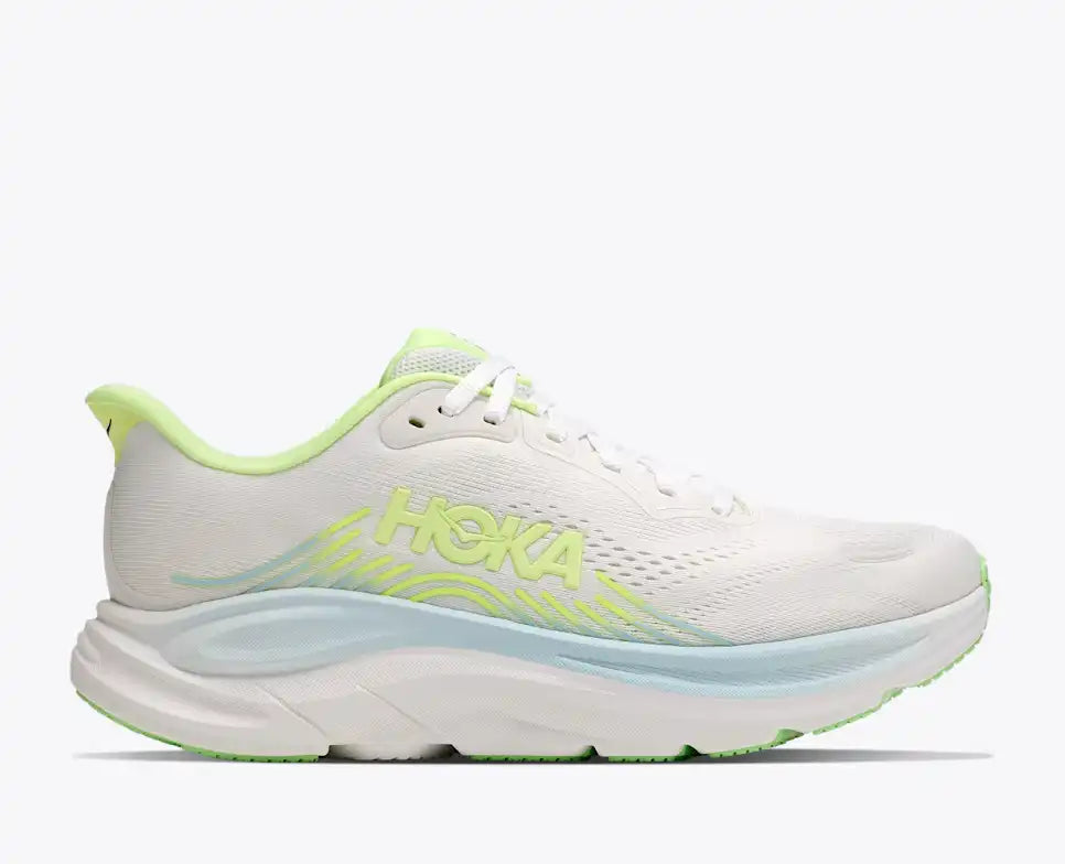 Womens Clifton 11 (Frost/Neon Yuzu)