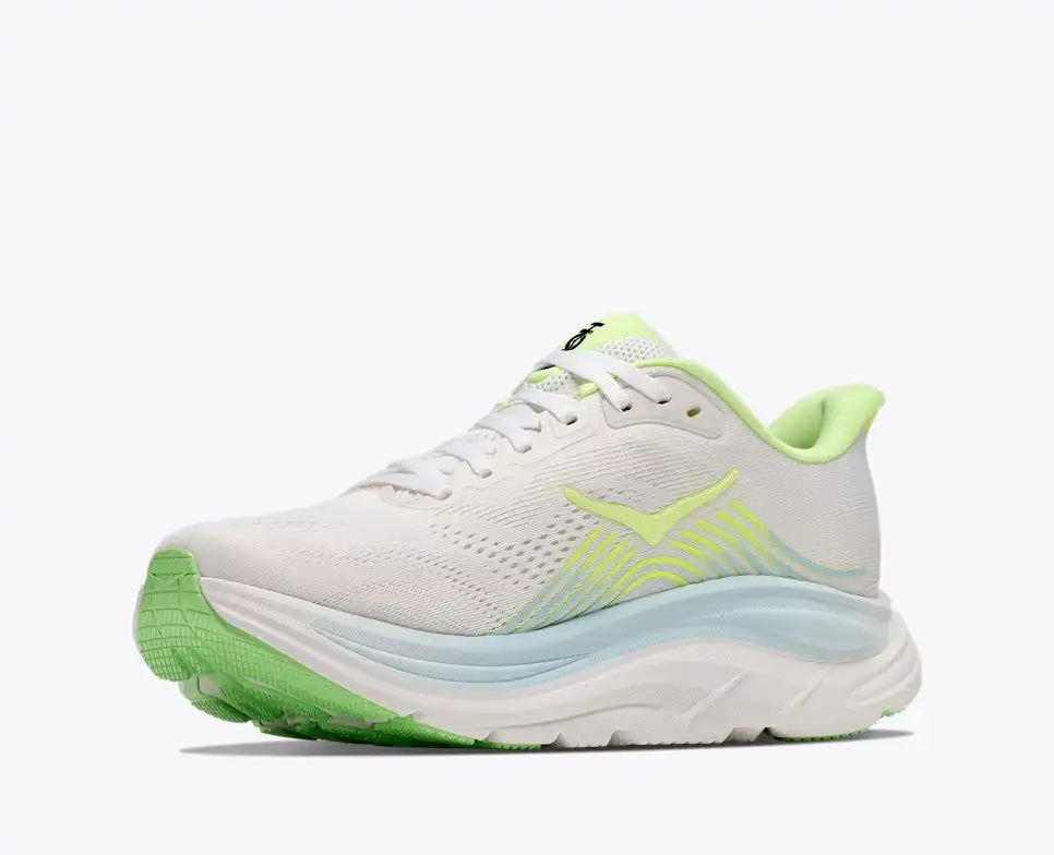 Womens Clifton 11 (Frost/Neon Yuzu)