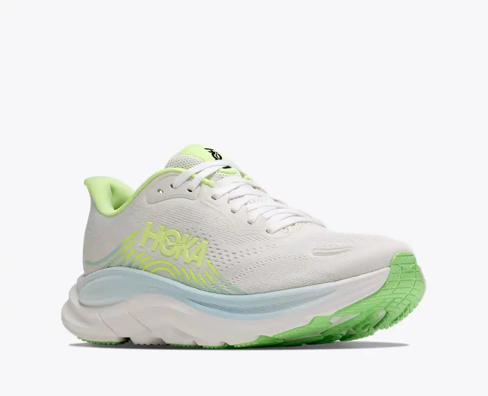 Womens Clifton 11 (Frost/Neon Yuzu)