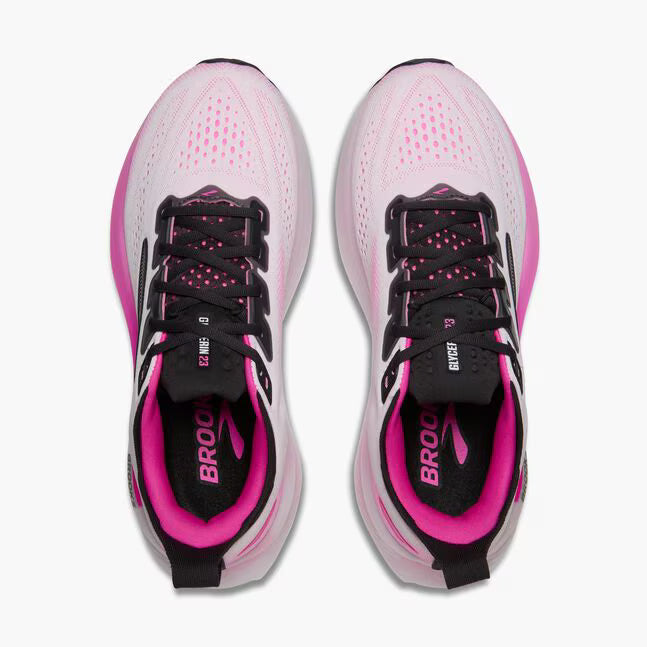 Womens Glycerin 23 (White/Phantom/Cyber Pink)