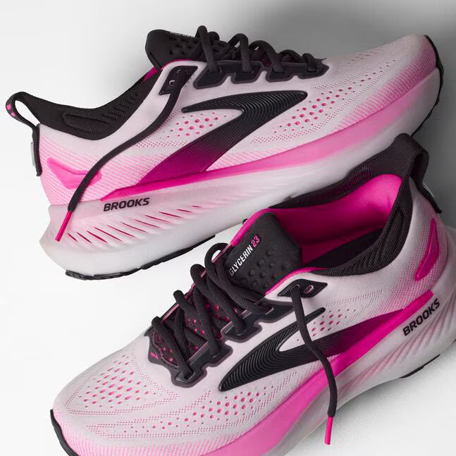 Womens Glycerin 23 (White/Phantom/Cyber Pink)