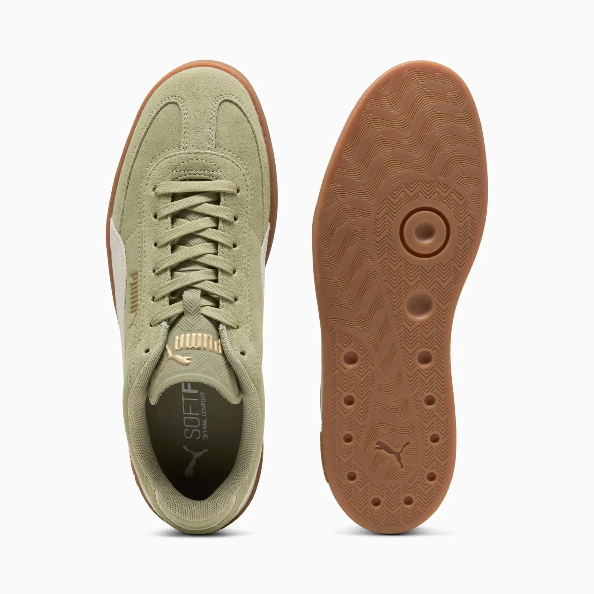 Puma Club II Era Suede (Sage Green/Ivory)