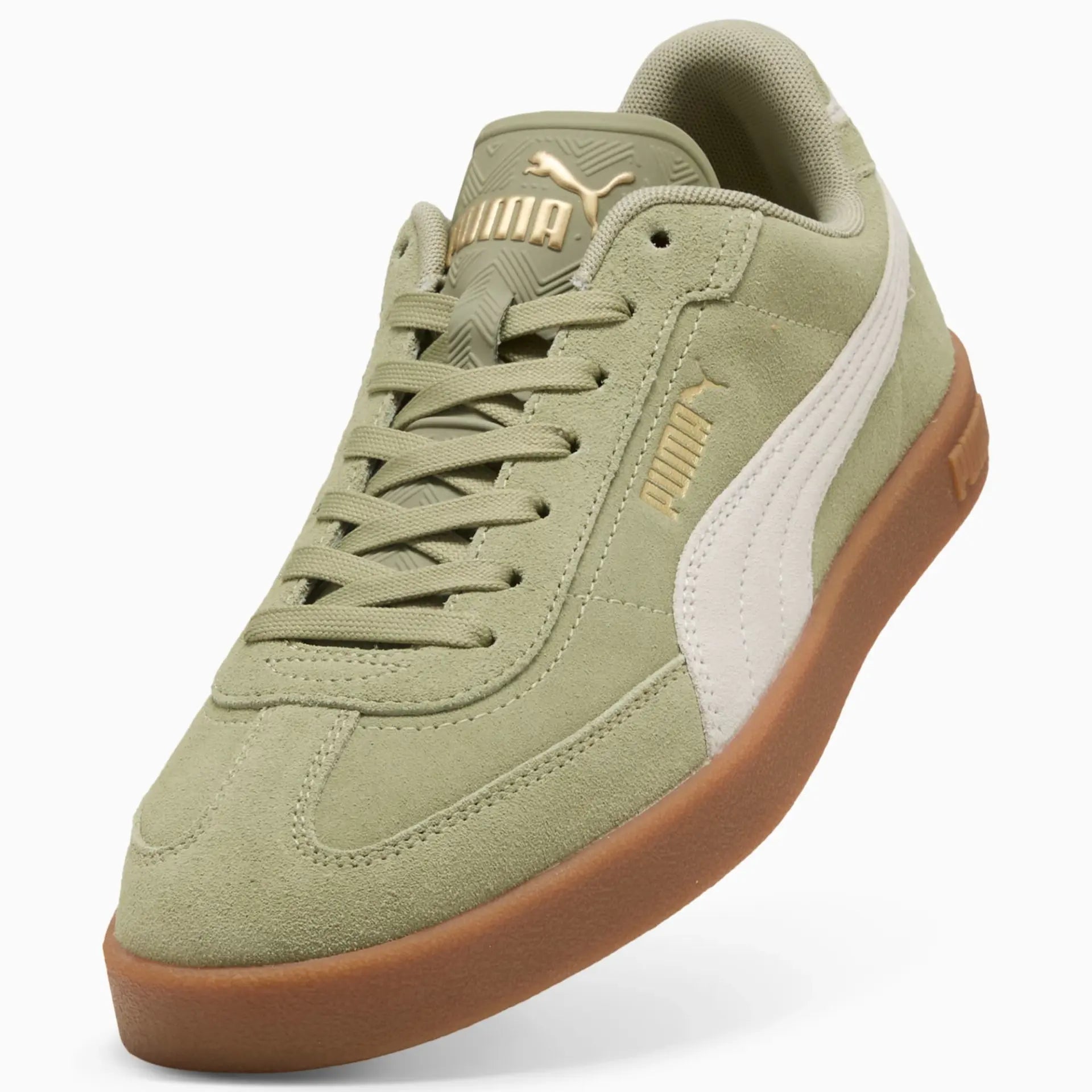 Puma Club II Era Suede (Sage Green/Ivory)