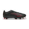 Adults Ultra 6 Play FGAG Football Boots (Black/Red)