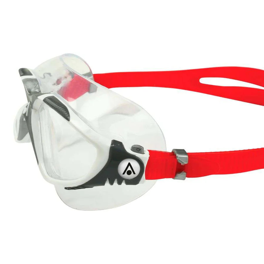 Vista Adult Swim Mask (Clear/Red)