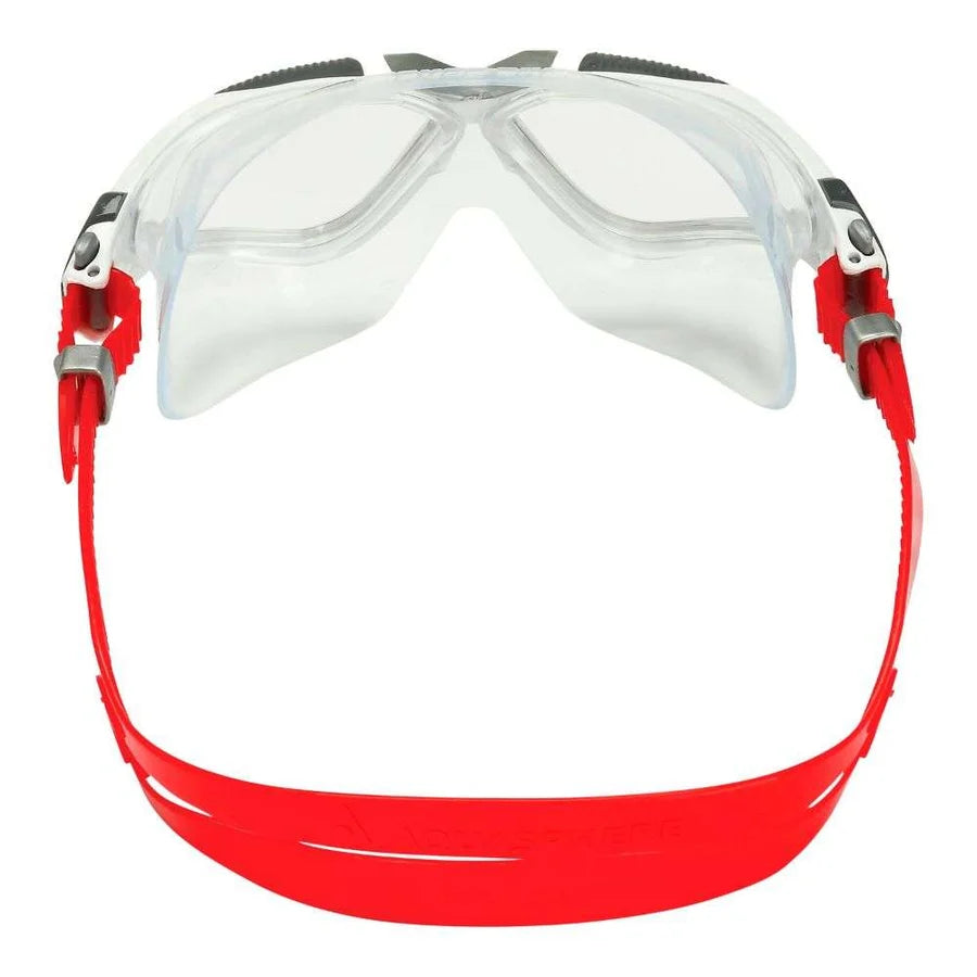 Vista Adult Swim Mask (Clear/Red)