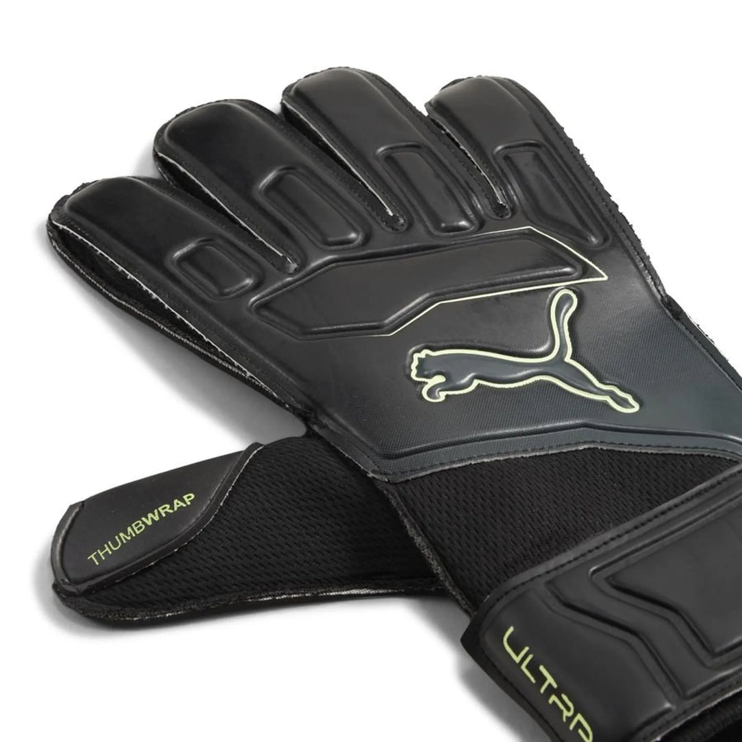 PUMA ULTRA Play Goalkeeper Gloves (Black/Fizzy Green)