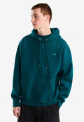 Mens Essential Simple Dome Relaxed Hoodie (Pacific Teal)