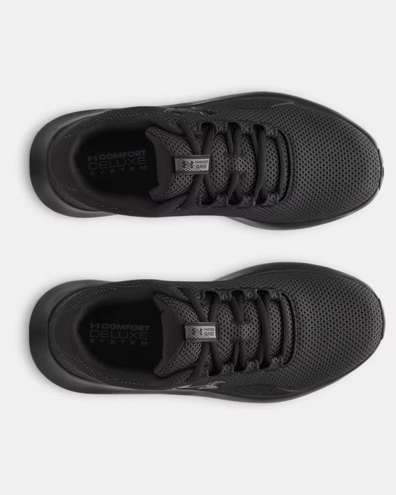 Womens UA Charged Surge 4 (Black)