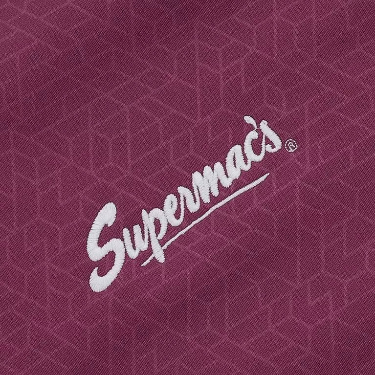 Kids Galway Hydra Tech Fleece Hoodie (Maroon/Marine/White)