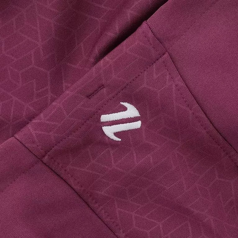 Adults Galway Hydra Tech Fleece Hoodie (Maroon/Marine/White)
