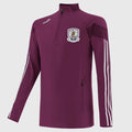 Adults Galway Tour Half Zip (Maroon/White)