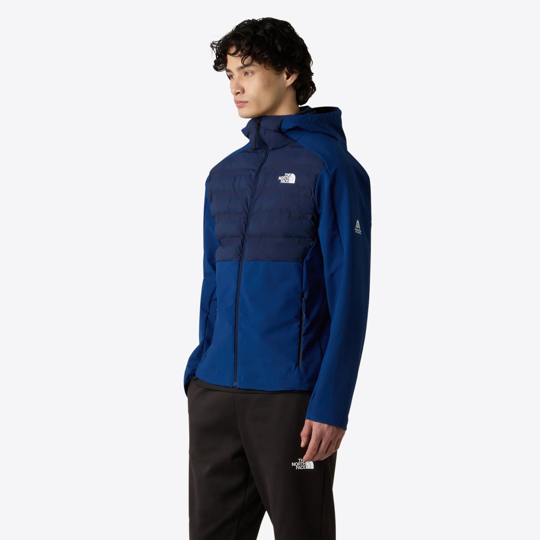 Mens Mountain Athletics Cari Hooded Jacket (Estate Blue/Summit Navy)