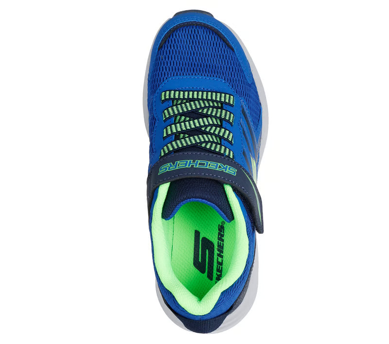 Junior Microspec Tread Trainers (Blue/Navy)