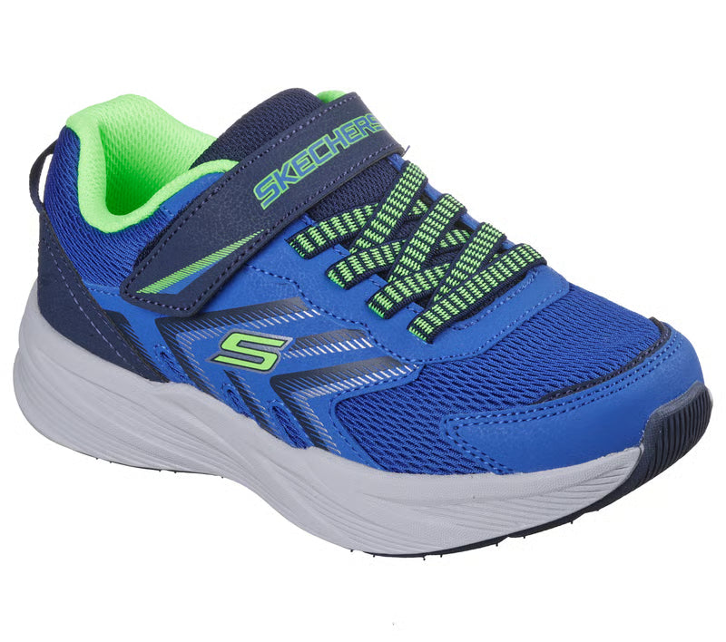 Junior Microspec Tread Trainers (Blue/Navy)