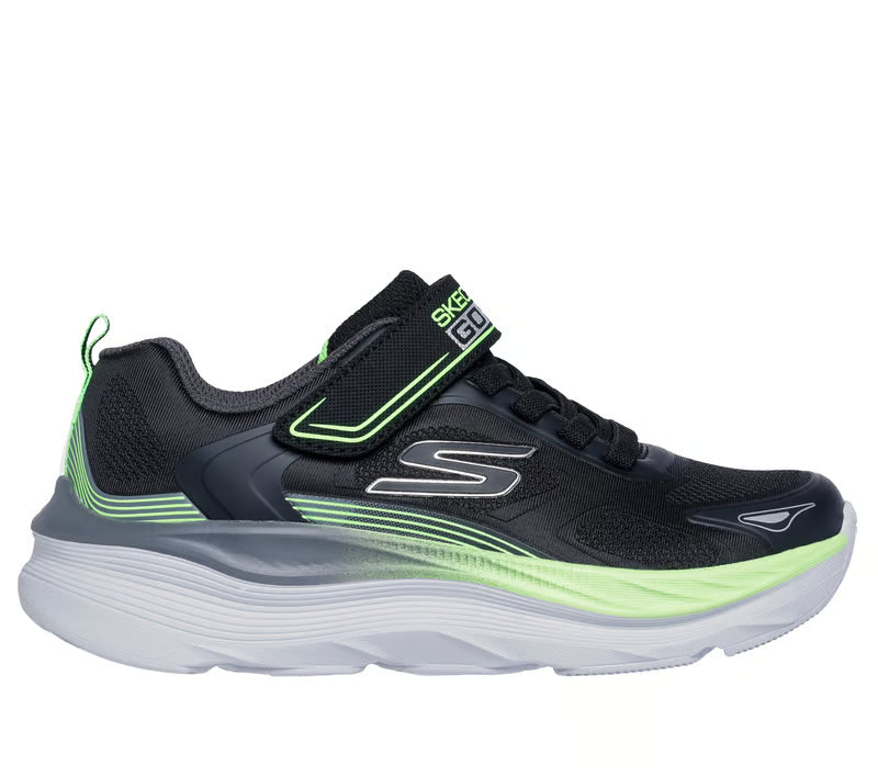 Boys Max Run Trainer (Black/Lime)