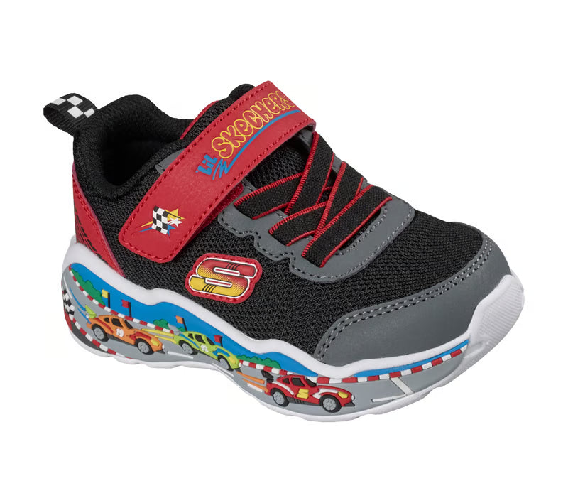 Infant Play Scene (Black/Red)