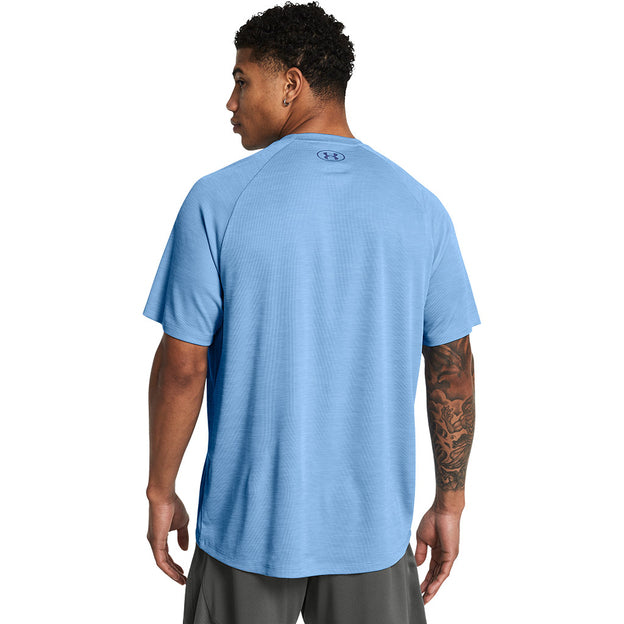 Mens Tech Textured Tee (Horizon Blue)