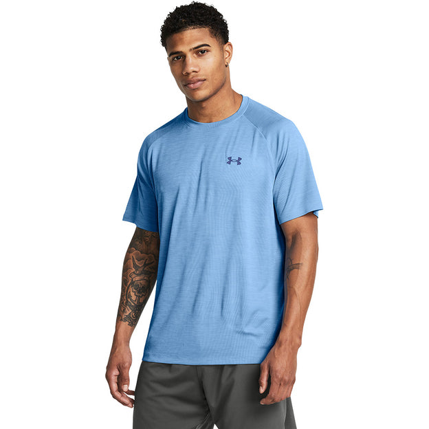 Mens Tech Textured Tee (Horizon Blue)