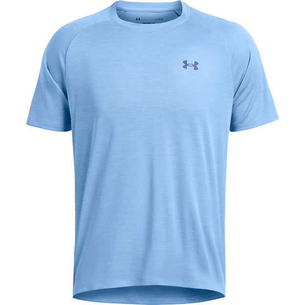Mens Tech Textured Tee (Horizon Blue)