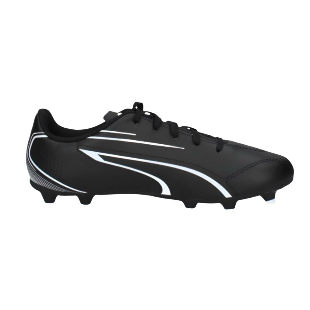 Vitoria FG/AG Football Boots Junior (Black/White)